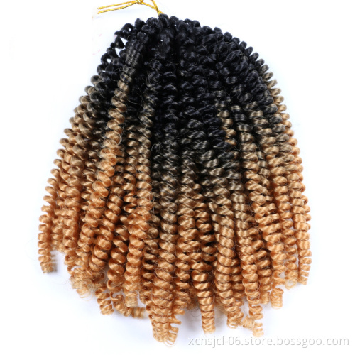 Spring Twist Braiding Hair Crochet Braids Synthetic Hair Extensions